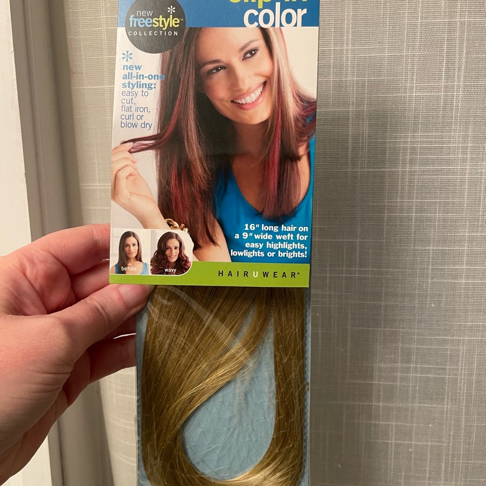 Clip-In Hair Extension - Blonde final price